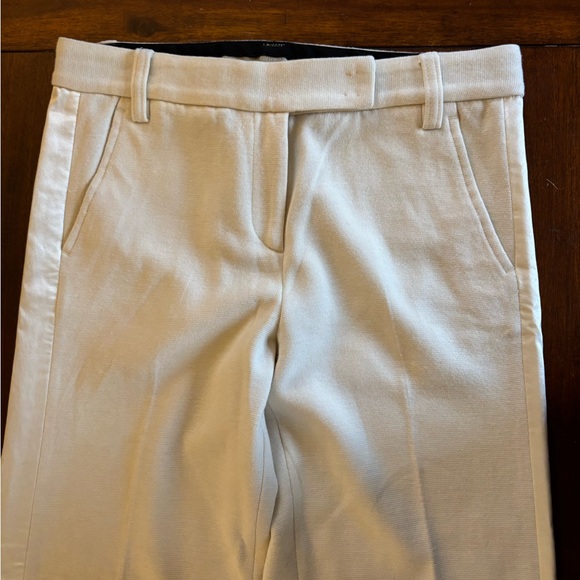 Tory Burch wool cream wide leg slacks woman’s size 6 - Picture 3 of 11